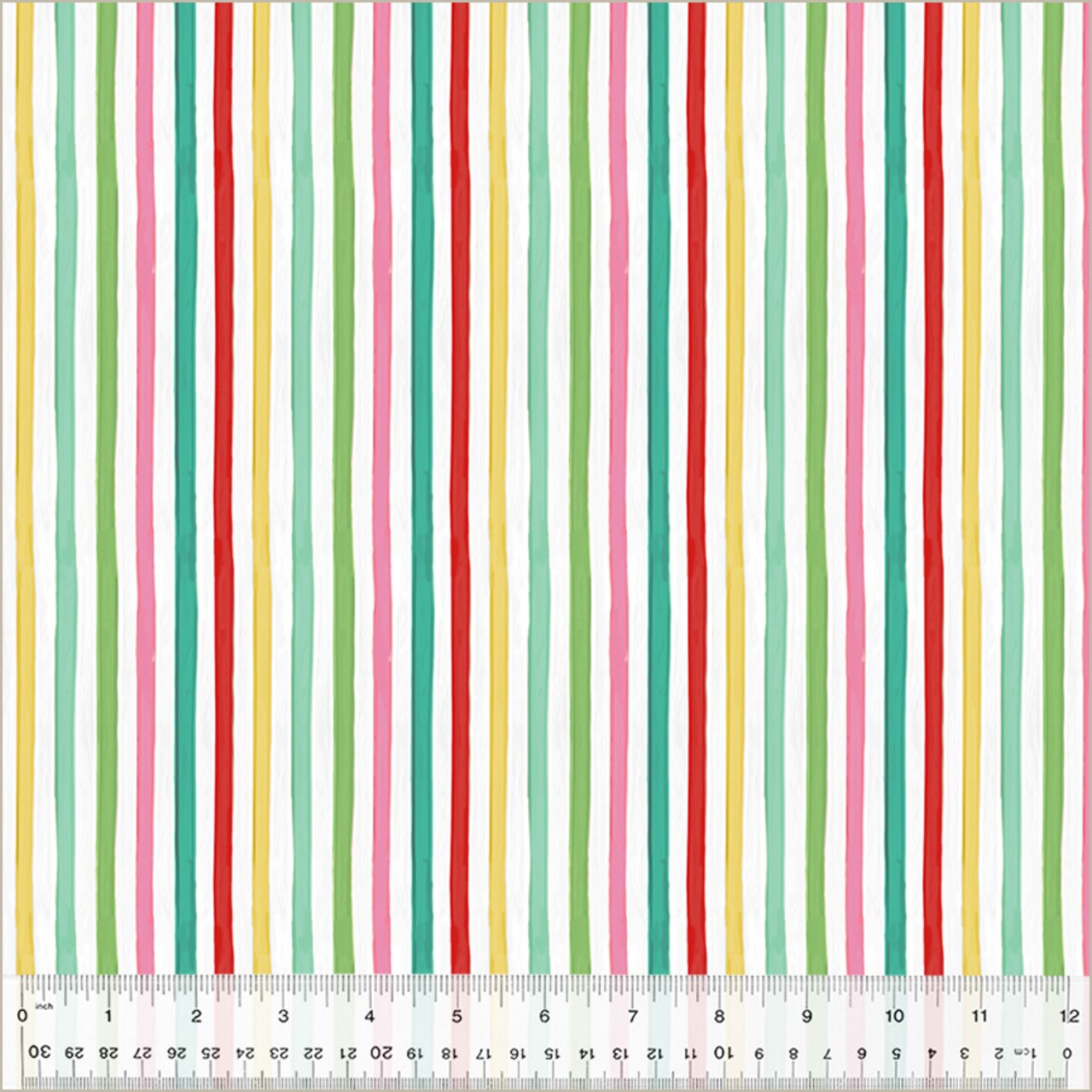 Festive Stripe in Multi (53909-8) | Christmas Village | Whistler Studios | Windham